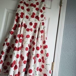 Aline cherry dress